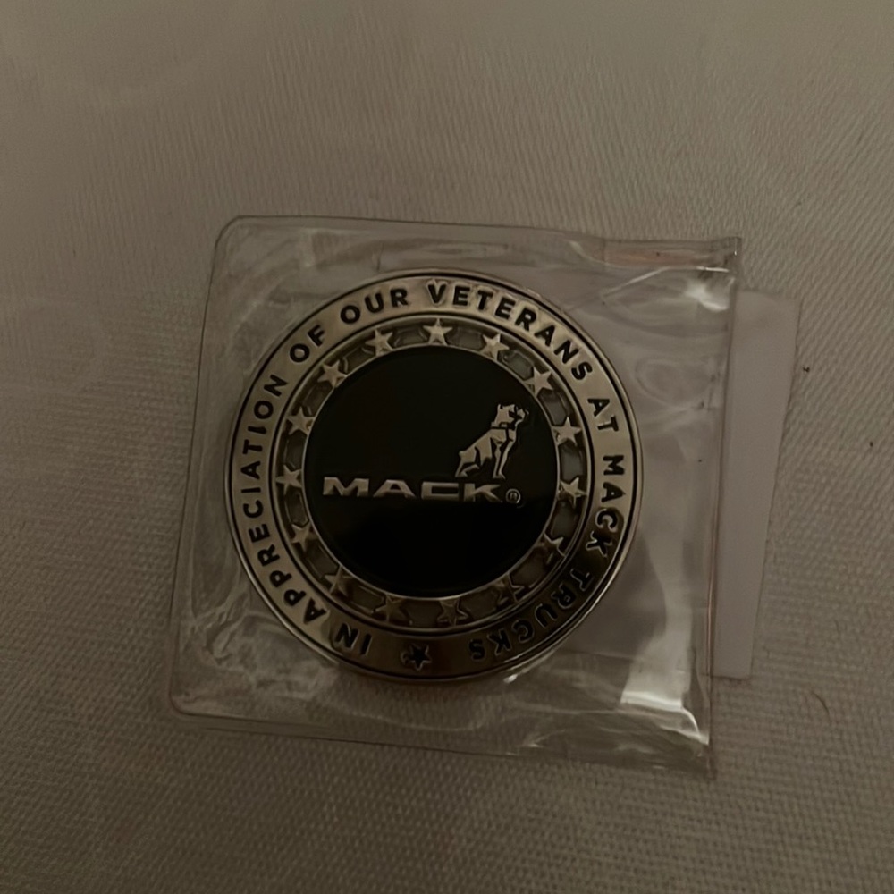 Mack Truck Veterans Appreciation Coin Token